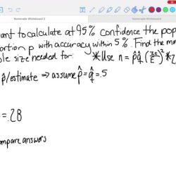 A researcher wishes to estimate with 95 confidence