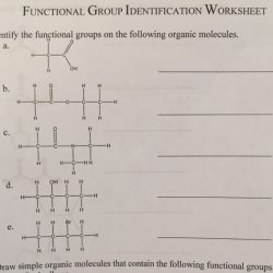 Functional group identification worksheet answers